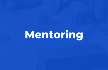 Mentoring title graphic.