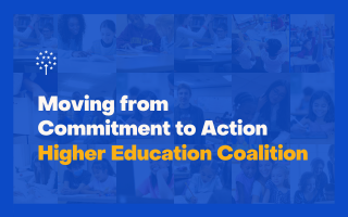 Webinar: Institutions of Higher Education Moving from Commitment to Action